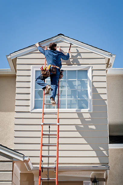 Storm Damage Siding Repair in Wallis, TX